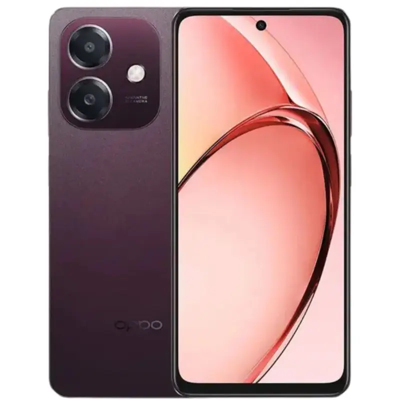 OPPO A5i in Nebula Red