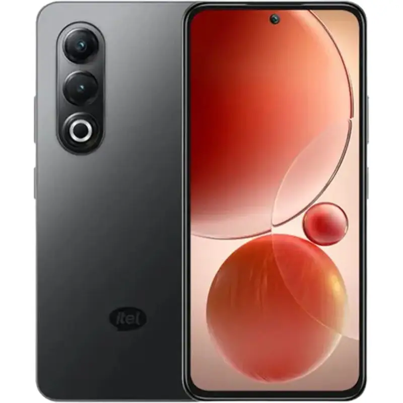 itel S25 in Bromo Black