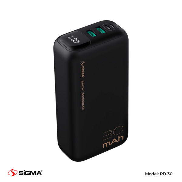 Sigma Shaheen Power Bank 30000mAh PD-30