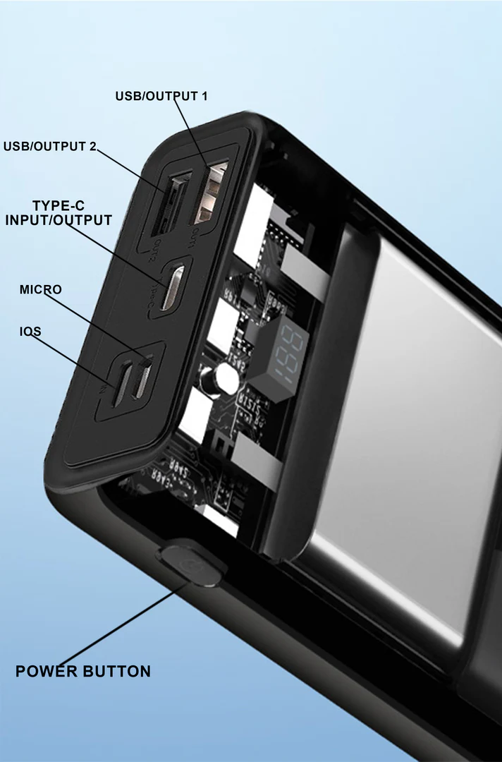 FASTER 20W Power Bank 20000 mAh FASTER 20W Power Bank 20000 mAh