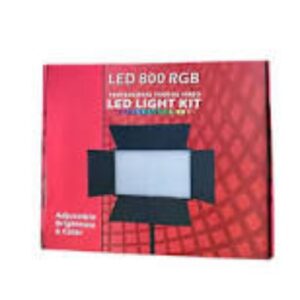 LED 800 RGB Professional video Light Kit